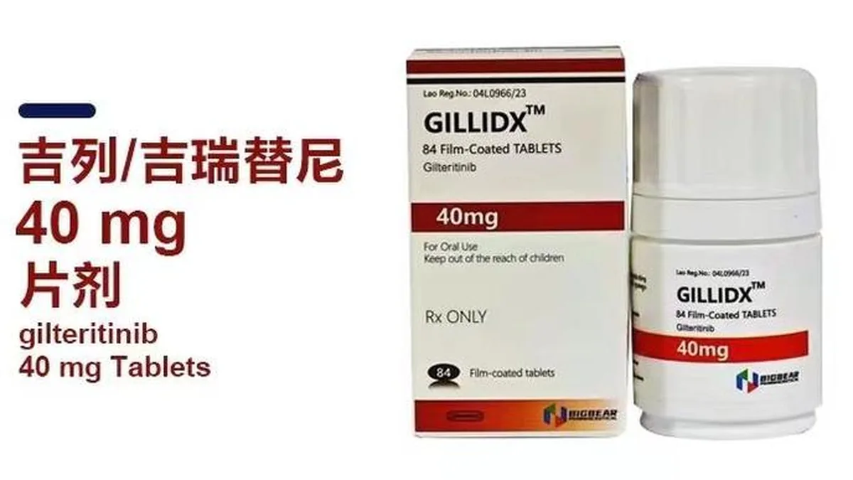 医生向白血病患者解释吉瑞替尼治疗目标和疗效评估